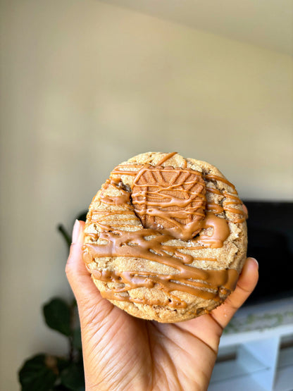 Biscoff Stuffed Cookies